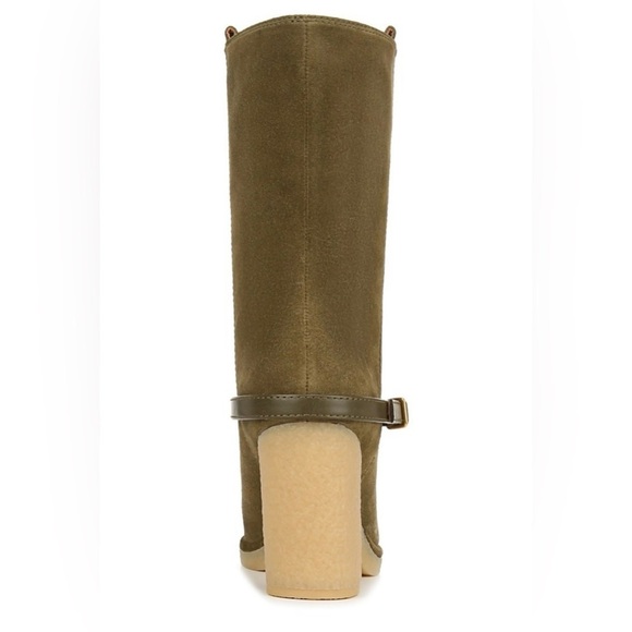 NWT Franco Sarto Paxton Suede Olive Boot 8.5 - Picture 15 of 15